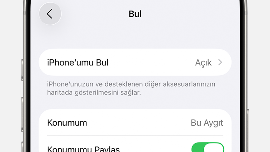 iPhone’da Bul özelliği nasıl kapatılır ve hangi durumlarda açık tutulmalıdır