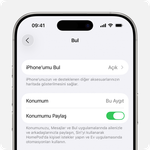 iPhone’da Bul özelliği nasıl kapatılır ve hangi durumlarda açık tutulmalıdır