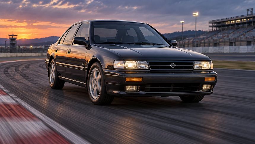 1992 spor sedan karşılaştırmasını Nissan Maxima SE kazandı