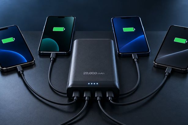 20.000 mAh power bank telefonlara 2 ila 4 tam şarj sağlıyor