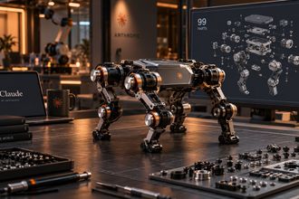 Claude Code, 12 aktüatörlü ve 99 parçalı robotu sıfırdan tasarladı