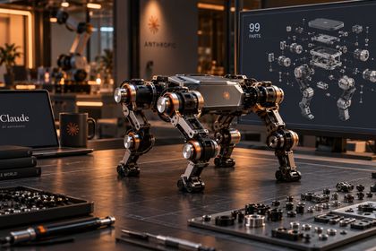 Claude Code, 12 aktüatörlü ve 99 parçalı robotu sıfırdan tasarladı