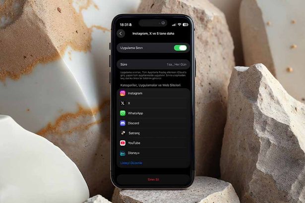 iPhone’da Ekran Süresi ile Zaman Tüketen Uygulamalar Engellenebiliyor