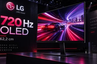 LG, 720 Hz yenileme hızlı 62,2 santimetrelik OLED panelini tanıttı