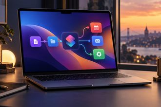 MacBook’ta Kestirmeler ile görevleri otomatikleştirme rehberi