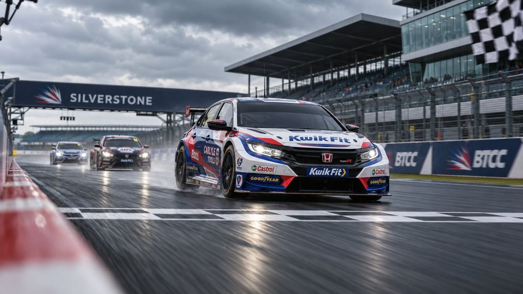 Mikey Doble, BTCC Silverstone sıralama yarışını kazandı