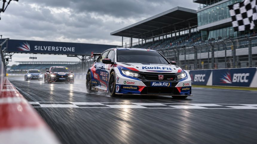 Mikey Doble, BTCC Silverstone sıralama yarışını kazandı