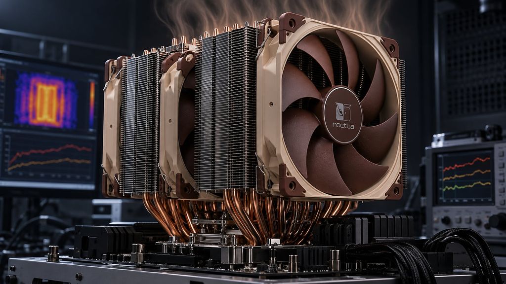 Noctua, 2000 W Üzeri Isıyı Yönetebilen Hava Soğutmayı Araştırıyor