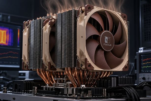 Noctua, 2000 W Üzeri Isıyı Yönetebilen Hava Soğutmayı Araştırıyor