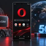 Opera, Android tarayıcısına ücretsiz eSIM ve 3 GB 5G veri ekledi