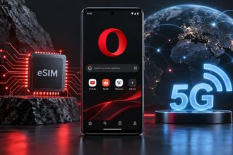 Opera, Android tarayıcısına ücretsiz eSIM ve 3 GB 5G veri ekledi