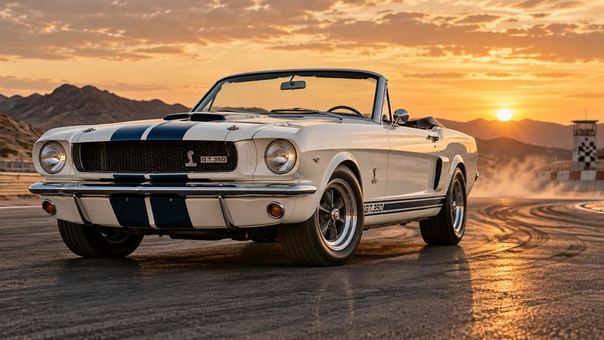 OVC imzalı 1965 Mustang GT350 Roadster 460 beygir güce ulaştı