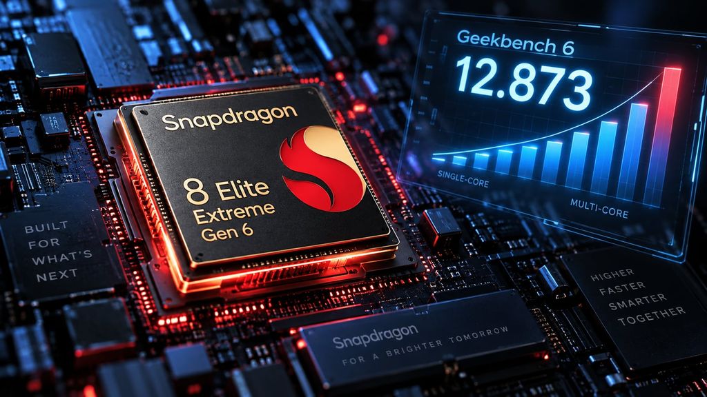 Snapdragon 8 Elite Extreme Gen 6 prototipi Geekbench 6'da 12.873 puan aldı