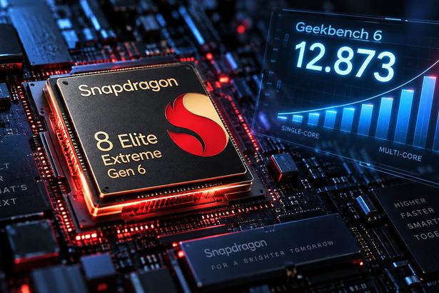 Snapdragon 8 Elite Extreme Gen 6 prototipi Geekbench 6'da 12.873 puan aldı