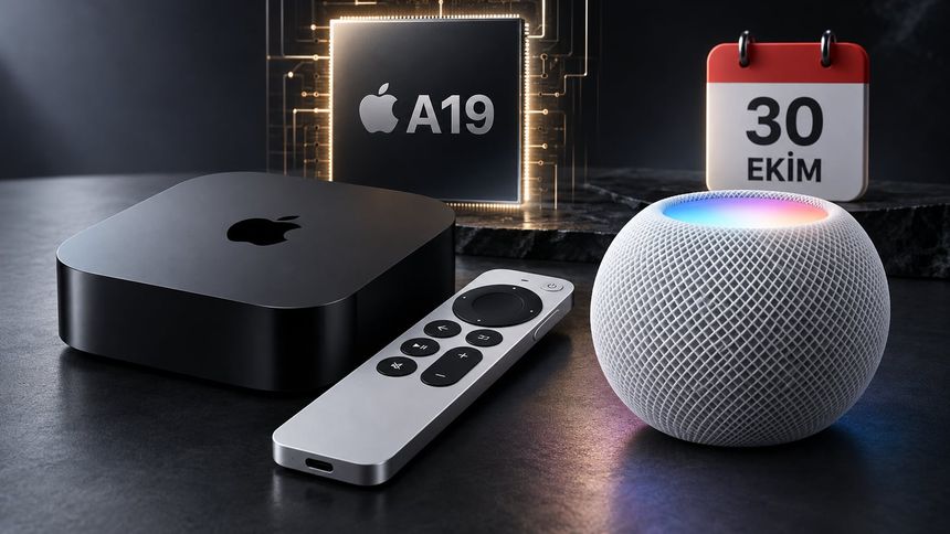 A19 işlemcili Apple TV 4K ve yeni HomePod mini için 30 Ekim tarihi paylaşıldı