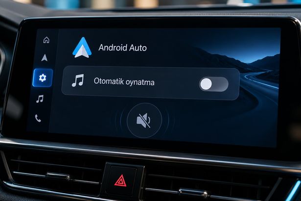 Android Auto’da otomatik ses oynatma tek bir ayarla kapatılabiliyor