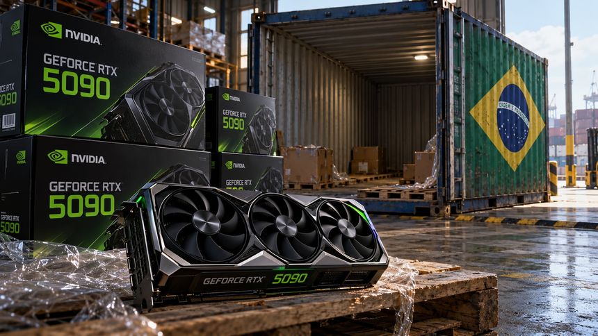 Brezilya’da 470 bin dolarlık RTX 5090 sevkiyatı kayıp