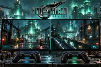 Final Fantasy VII Remake için 2 oyunculu bölünmüş ekran modu gösterildi