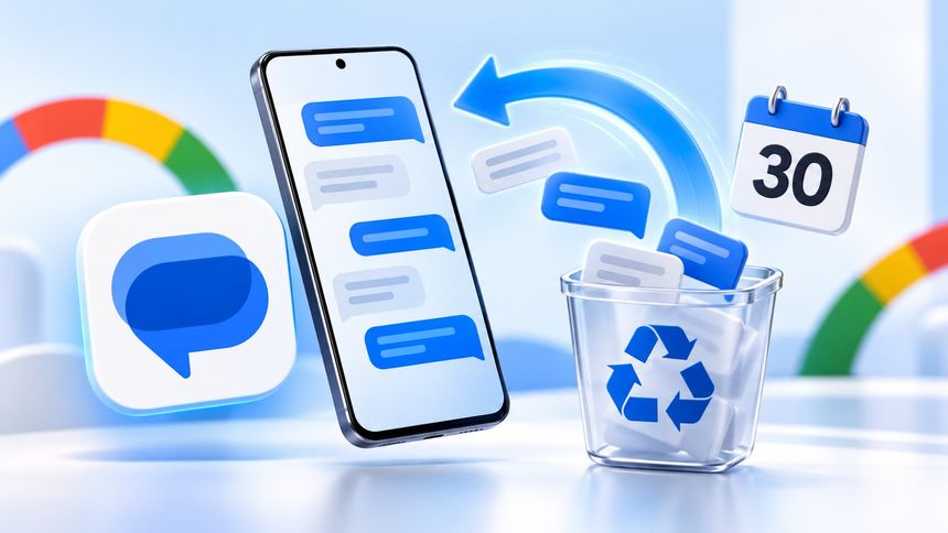 Google Mesajlar, silinen sohbetleri 30 gün içinde geri yükleyebiliyor