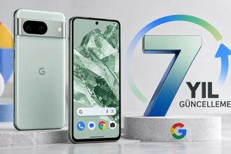 Google Pixel 8 ve sonraki modellerde güncelleme desteği 7 yıl