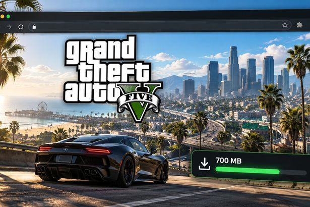 GTA V tarayıcıda çalıştırıldı: Başlangıç indirmesi 700 MB