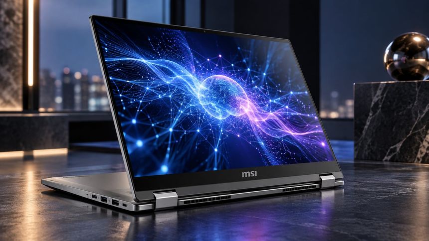 MSI Prestige N16 Flip AI+, 1 petaflop yapay zekâ performansıyla 3.299 dolardan ön siparişe açıldı