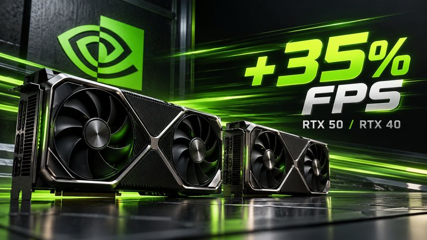 NVIDIA Preset C, RTX 50 ve RTX 40'ta yüzde 35'e kadar FPS artışı sağlıyor