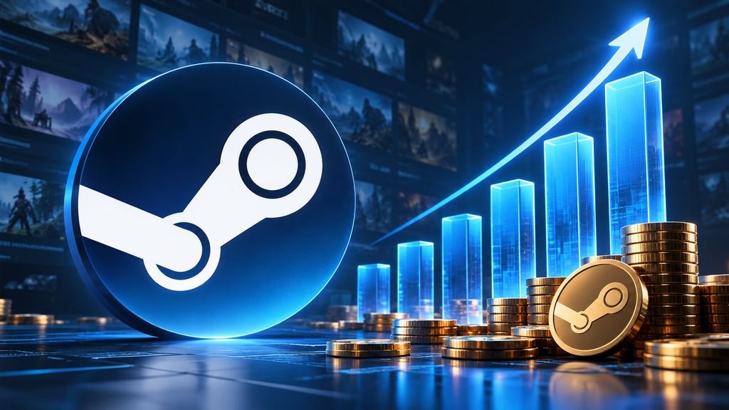 Steam'in dokuz aylık gelir tahmini 16,5 milyar dolara ulaştı