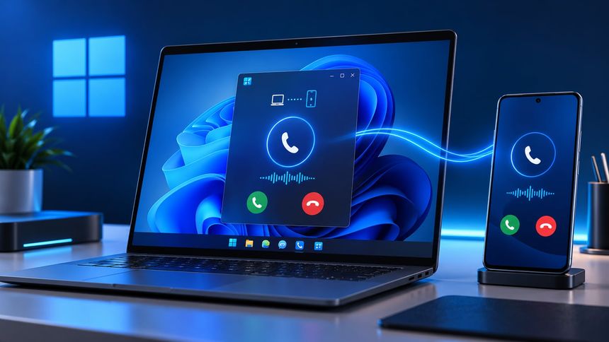 Windows 11’de Phone Link ile bilgisayardan telefon görüşmesi yapılabiliyor