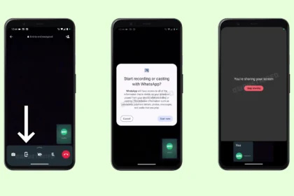 WhatsApp Ekran Paylaşımını Android Telefonlara Getirecek