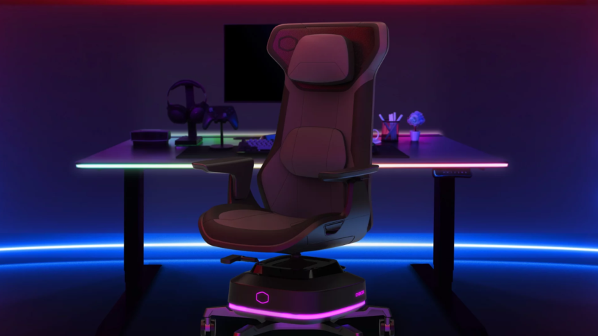 Cooler Master'ın Motion 1 Dokunmatik Oyun Koltuğu Tanıtıldı