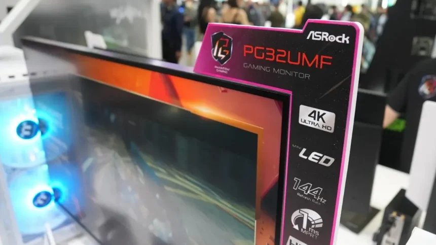 ASRock, 4K Oyuncu Monitörünü Tanıttı