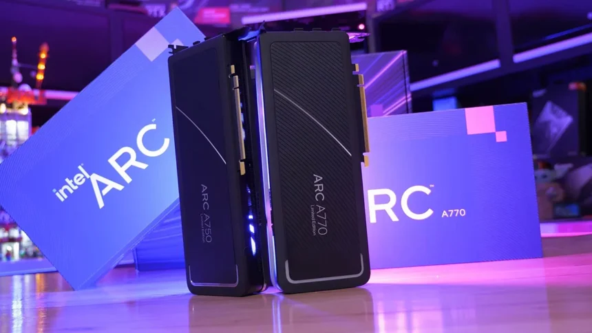 Intel, ARC A770 Limited Edition Grafik Kartını Üretimden Kaldırıyor
