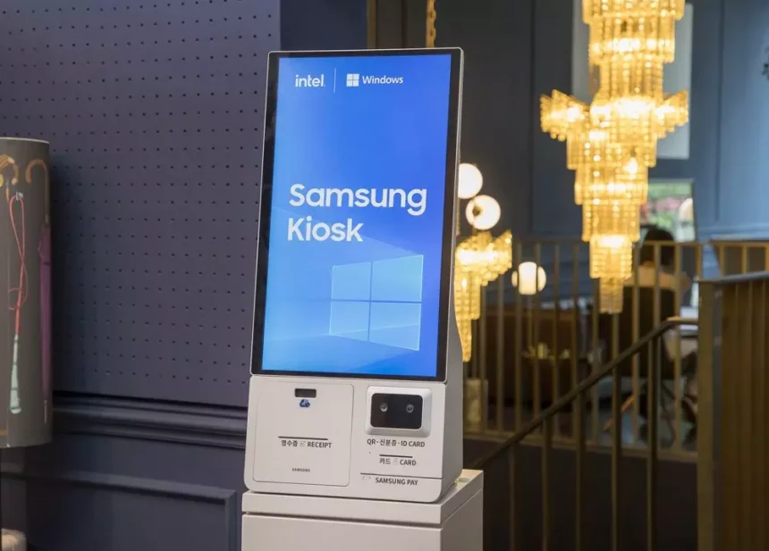 Samsung Kiosk Güney Kore'de Piyasaya Sürüldü