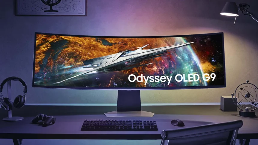 Samsung, Odyssey OLED G9 Monitör'ünü Piyasaya Sürüyor