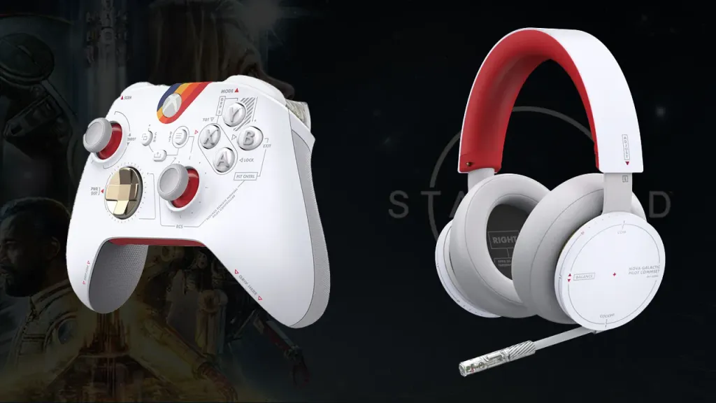 Starfield Limited Edition Xbox Kablosuz Kumanda ve Kulaklık Tanıtıldı