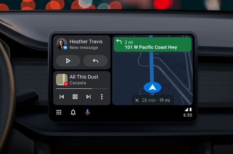 Google Haritalar ve Google Asistan Android Auto İçin Yenileniyor