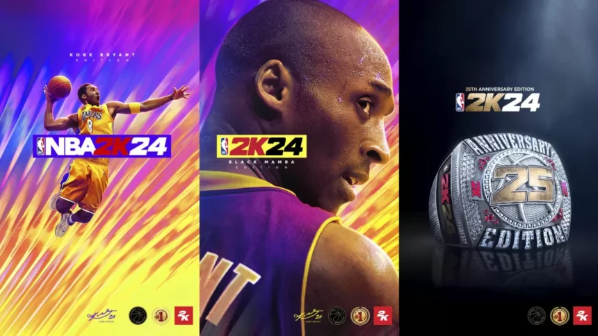 NBA 2K24 Efsanevi Kobe Bryant'ı Bu Yılın Kapak Sporcusu Yapıyor!