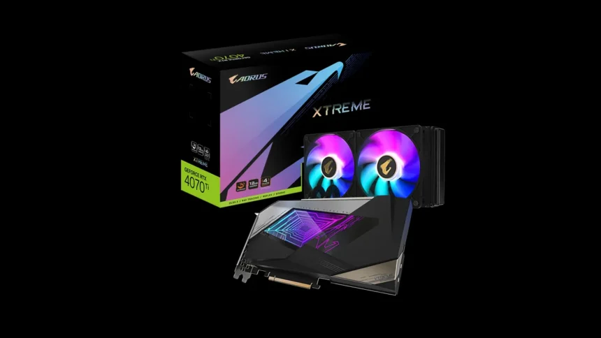Gigabyte, GeForce RTX 4070 Ti Sıvı Soğutmalı Ekran Kartlarını Piyasaya Sürüyor Gigabyte, GeForce RTX 4070 Ti Sıvı Soğutmalı Ekran Kartlarını Piyasaya Sürüyor
