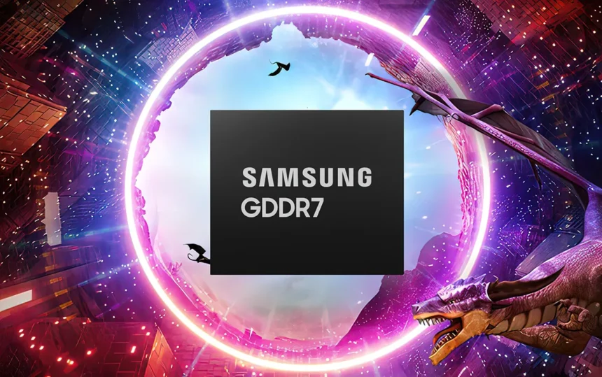 Samsung, Sektörün İlk GDDR7 Grafik Belleğini Tanıttı Samsung, Sektörün İlk GDDR7 Grafik Belleğini Tanıttı