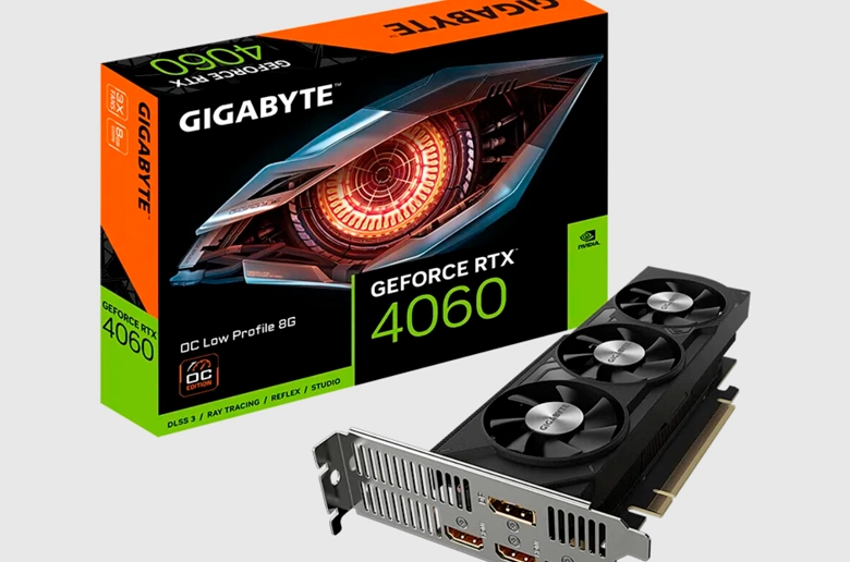 Gigabyte Düşük Profilli GeForce RTX 4060 Ekran Kartını Sessizce Piyasaya Sürdü