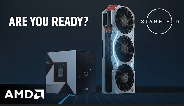 AMD ve Bethesda Starfield Temalı Radeon RX 7900 XTX ve Ryzen 7 7800X3D, GPU Tasarımını Tanıttı! AMD ve Bethesda Starfield Temalı Radeon RX 7900 XTX ve Ryzen 7 7800X3D, GPU Tasarımını Tanıttı!