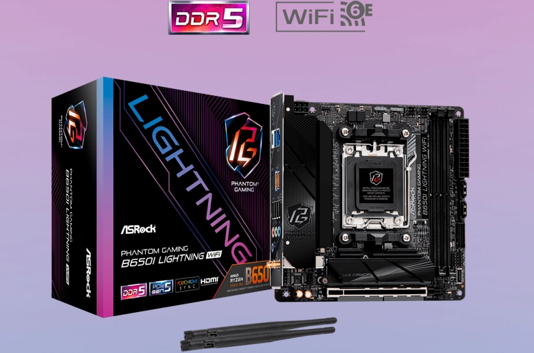 ASRock B650I ve A620I Lightning Mini-ITX Anakartlarını Tanıttı