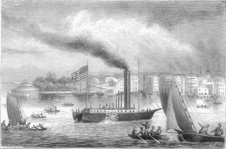 İlk Buharlı Yolcu Gemisi: Clermont