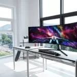 Samsung, Dünyanın İlk 'Çift UHD Monitörünü Tanıttı'