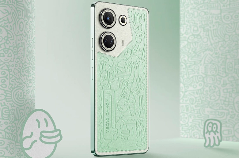 Tecno Camon 20 Avokado Art Edition'a Kavuşuyor Tecno Camon 20 Avokado Art Edition'a Kavuşuyor