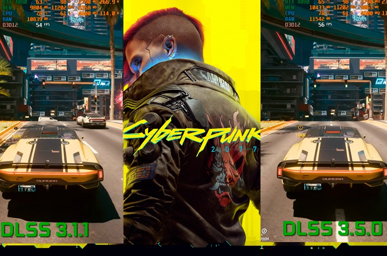 Cyberpunk 2077 DLSS 3.5 ve DLSS 3.1 Test Videosu Paylaşıldı Cyberpunk 2077 DLSS 3.5 ve DLSS 3.1 Test Videosu Paylaşıldı