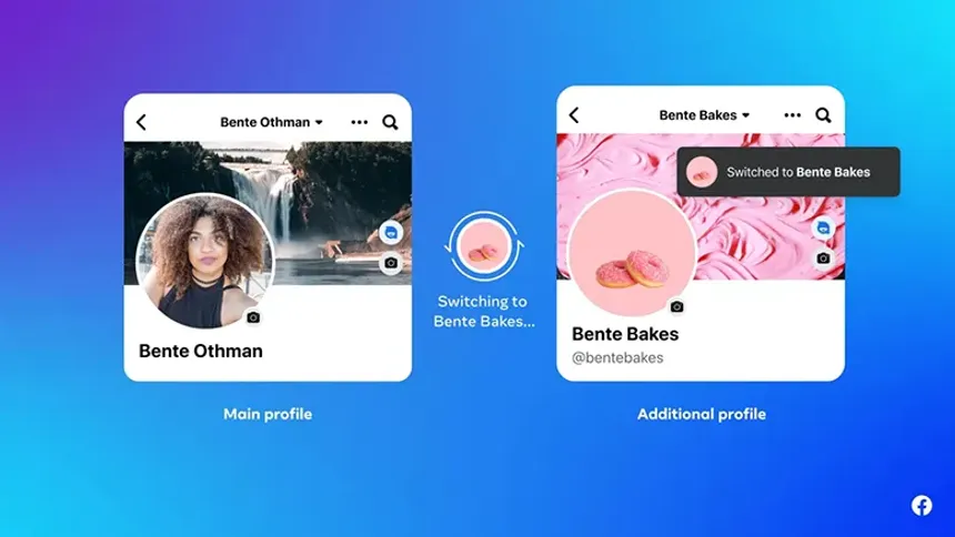 Facebook, 'Birden Fazla Profil Oluşturma' Özelliğini Kullanıma Sundu
