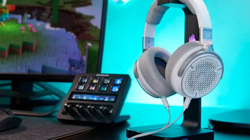 Corsair Arkası Açık Oyuncu Kulaklığı Virtuoso Pro'yu Tanıttı