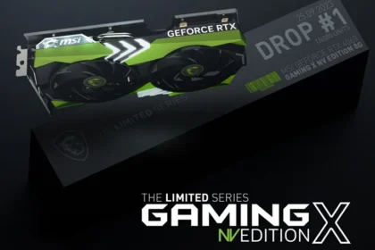 MSI GeForce RTX 4060 GAMING X NV Edition'ı Piyasaya Sürüyor